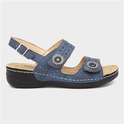 Cushion Walk Twin Buckle Sandal E Fit | Marisota