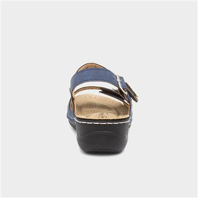 Meryl Womens Navy Sandal
