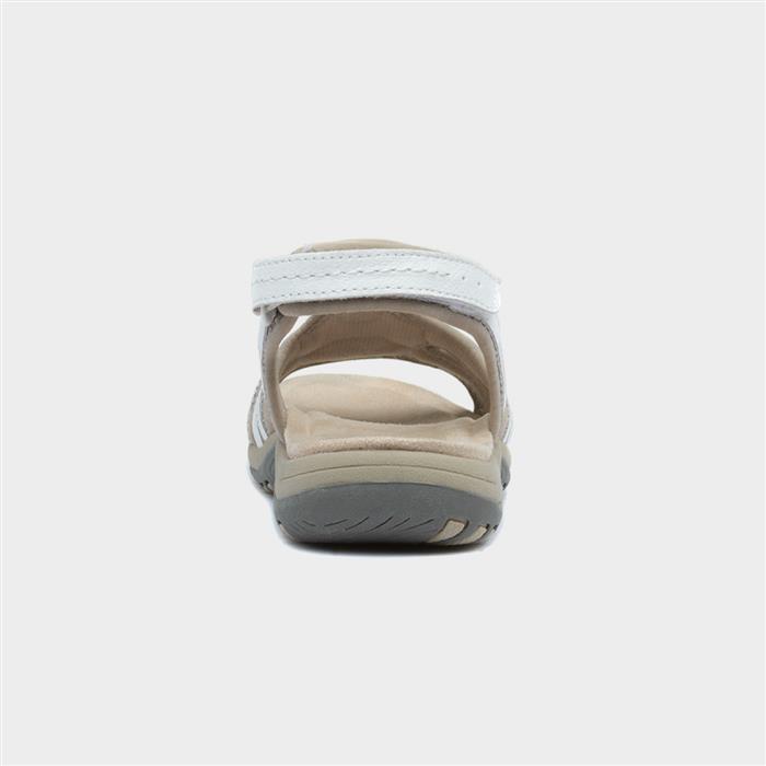 Fairmont Womens White Sandal