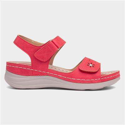 Menorca Womens Red Sandals