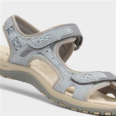 Frisco Womens Smoke Grey Sandals
