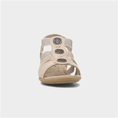 Sark Womens Beige Sandal
