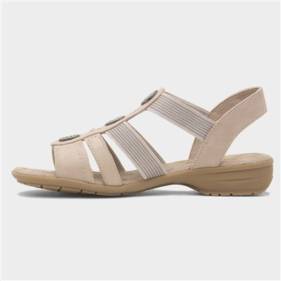 Sark Womens Beige Sandal