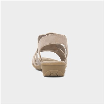 Sark Womens Beige Sandal