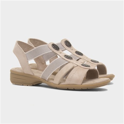 Sark Womens Beige Sandal
