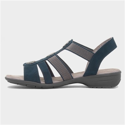 Sark Womens Navy Sandal