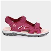 Regatta Lady Holcombe Vent Womens Red Sandal (Click For Details)