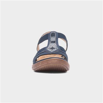 Selina Womens Navy Sandal