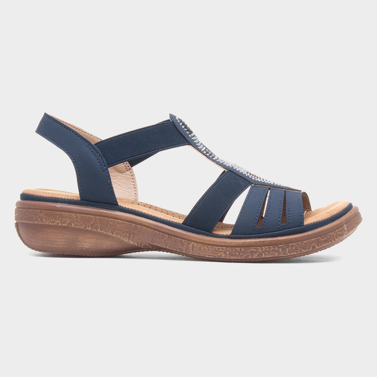 Selina Womens Navy Sandal