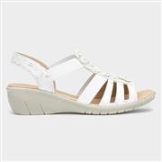 Softlites Sienna Womens White Strappy Sandal (Click For Details)