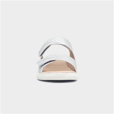 Selma Womens Grey Easy Fasten Sandal