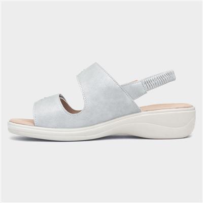 Selma Womens Grey Easy Fasten Sandal