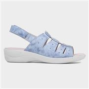 Softlites Synthia Womens Blue Strappy Sandal (Click For Details)