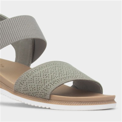 Bobs Desert Kiss Womens Olive Sandal