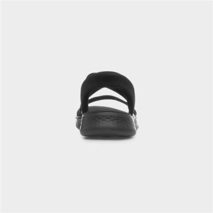 Slip Ins Go Walk Flex Womens Black Sandal