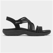 Skechers Reggae Slim Sunnyside Womens Black Sandal (Click For Details)