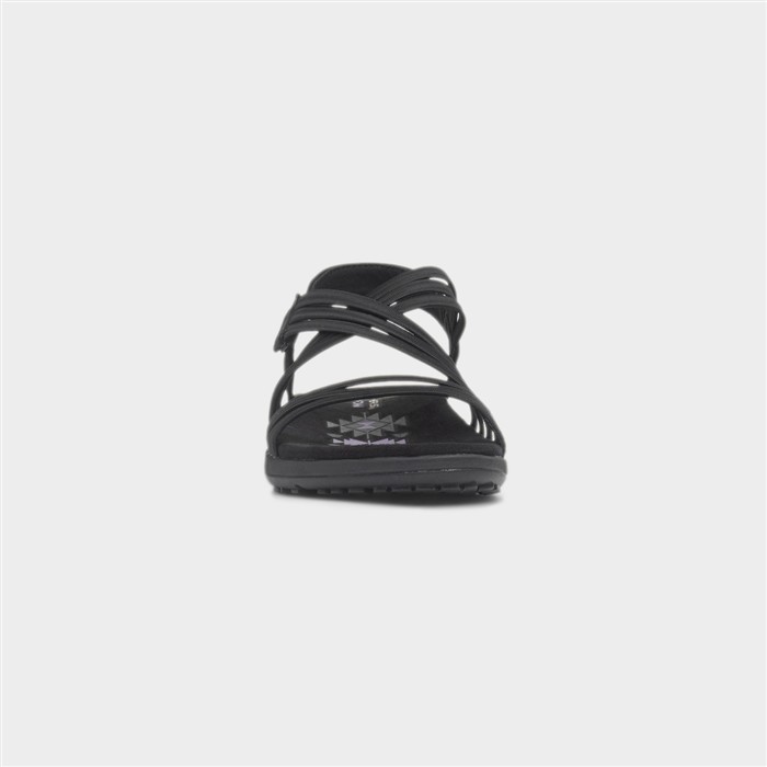 Reggae Slim Sunnyside Womens Black Sandal