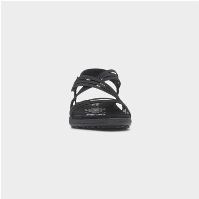Reggae Slim Sunnyside Womens Black Sandal