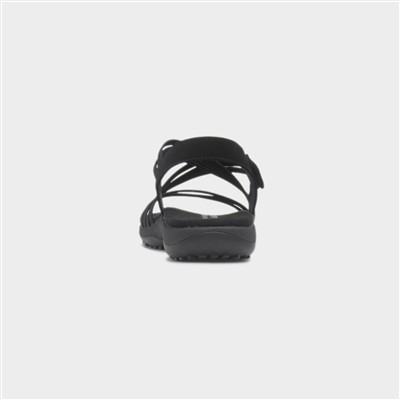 Reggae Slim Sunnyside Womens Black Sandal