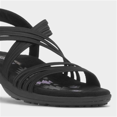 Reggae Slim Sunnyside Womens Black Sandal