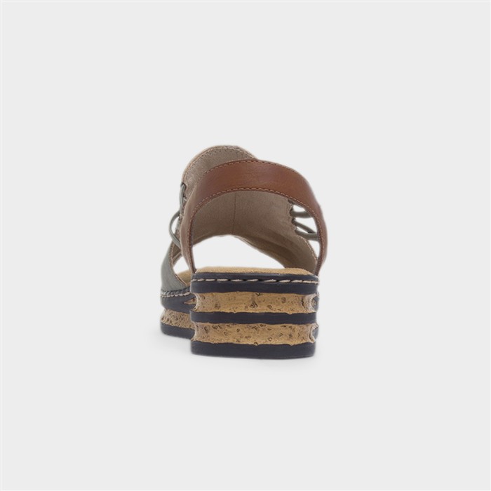Mumbles Antistress Womens Green Sandal