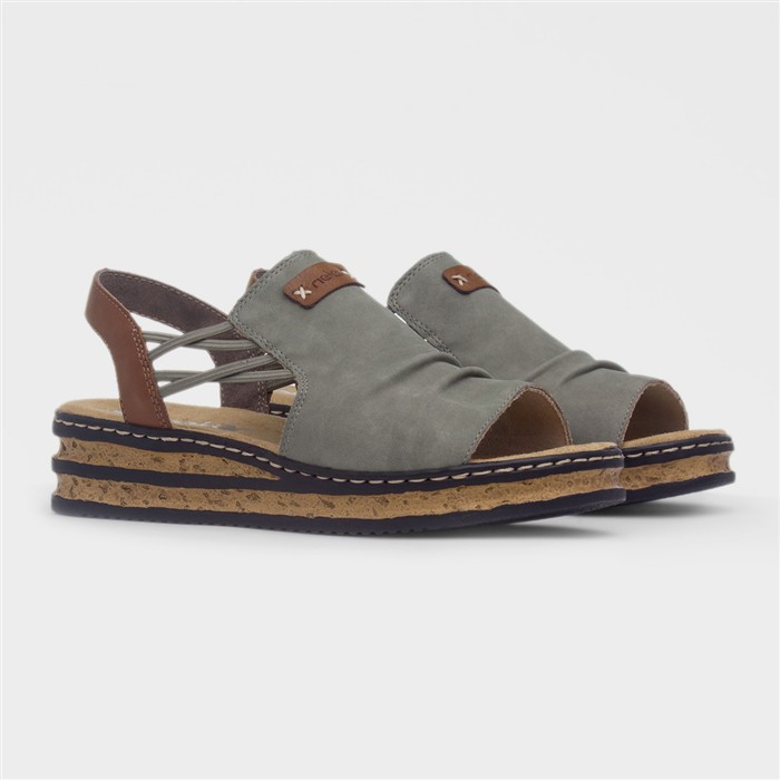 Mumbles Antistress Womens Green Sandal