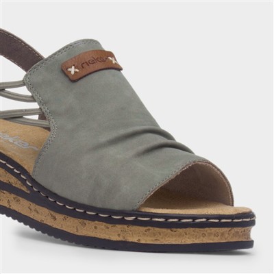 Mumbles Antistress Womens Green Sandal