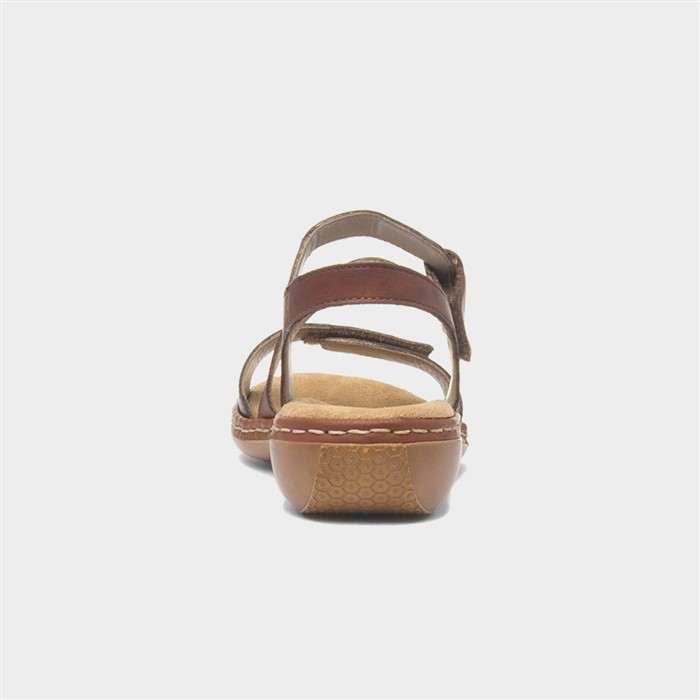 Abersoch Womens Tan Leather Sandal