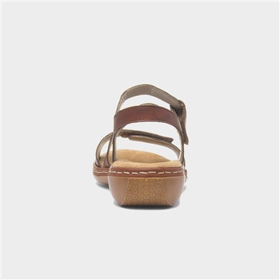 Abersoch Womens Tan Leather Sandal