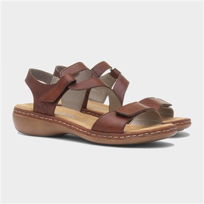 Abersoch Womens Tan Leather Sandal