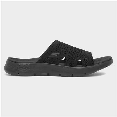 Go Walk Flex Elation Womens Black Sandals