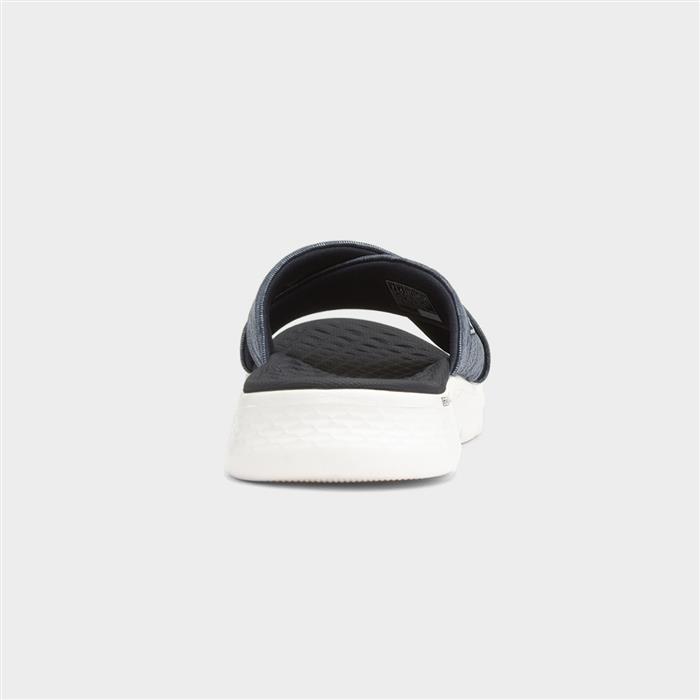 Go Walk Flex Womens Navy Mule Sandal