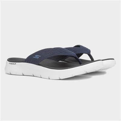 Go Walk Flex Splendour Womens Navy Sandal