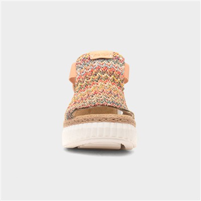 Antistress Womens Apricot Weave Sandal