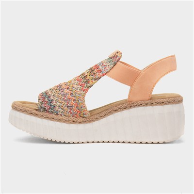 Antistress Womens Apricot Weave Sandal
