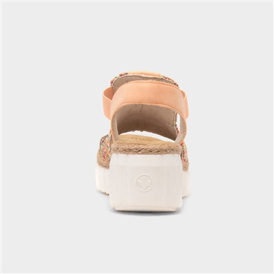 Antistress Womens Apricot Weave Sandal