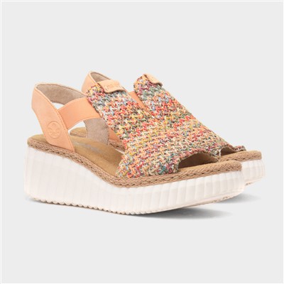 Antistress Womens Apricot Weave Sandal