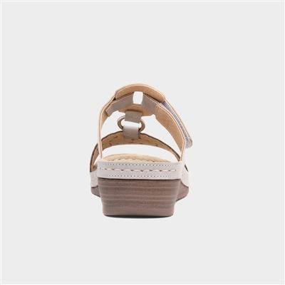 Sally Womens Grey Mule Sandal