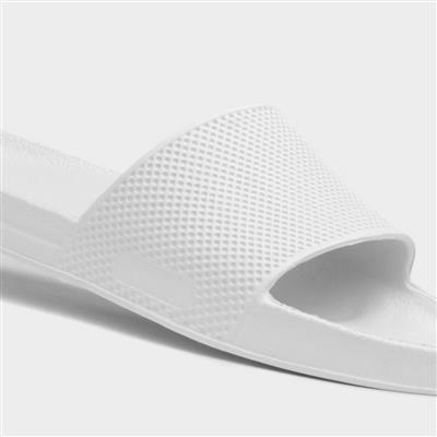 Womens White Slider