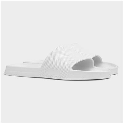 Womens White Slider