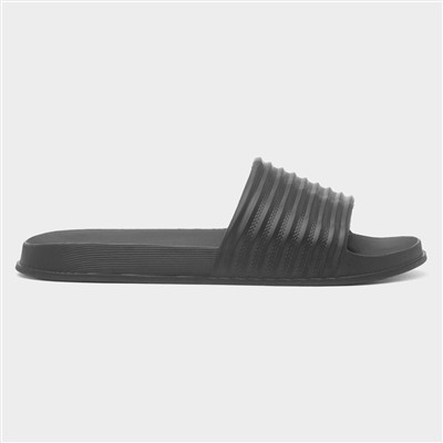 Womens Black EVA Slider