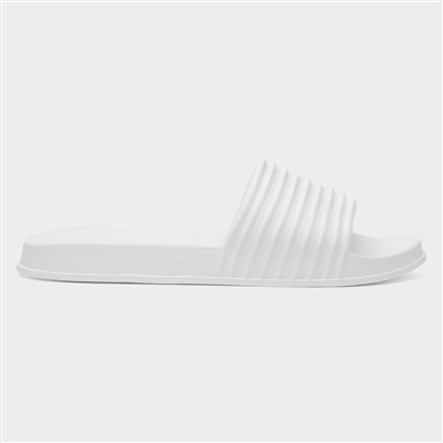 Womens White EVA Slider