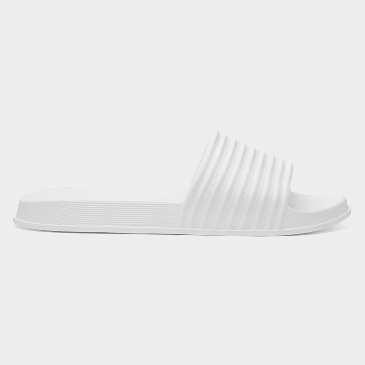 Womens White EVA Slider