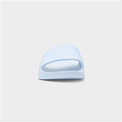 Womens Blue EVA Slider