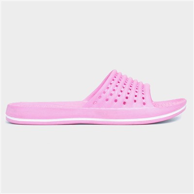 Womens Pink EVA Slider