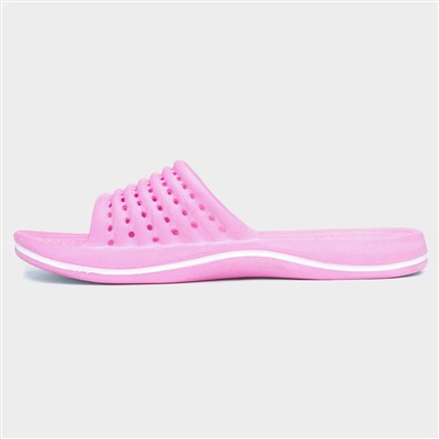 Womens Pink EVA Slider