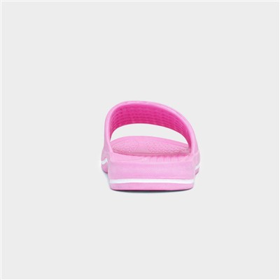 Womens Pink EVA Slider