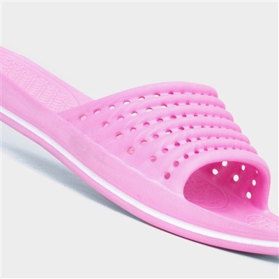 Womens Pink EVA Slider