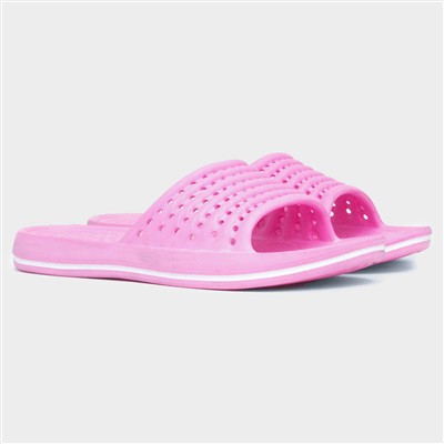 Womens Pink EVA Slider