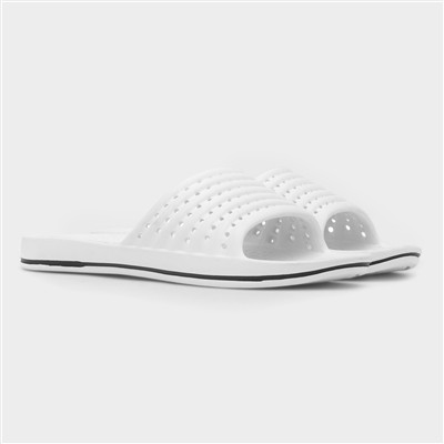 Sandy Womens White EVA Slider